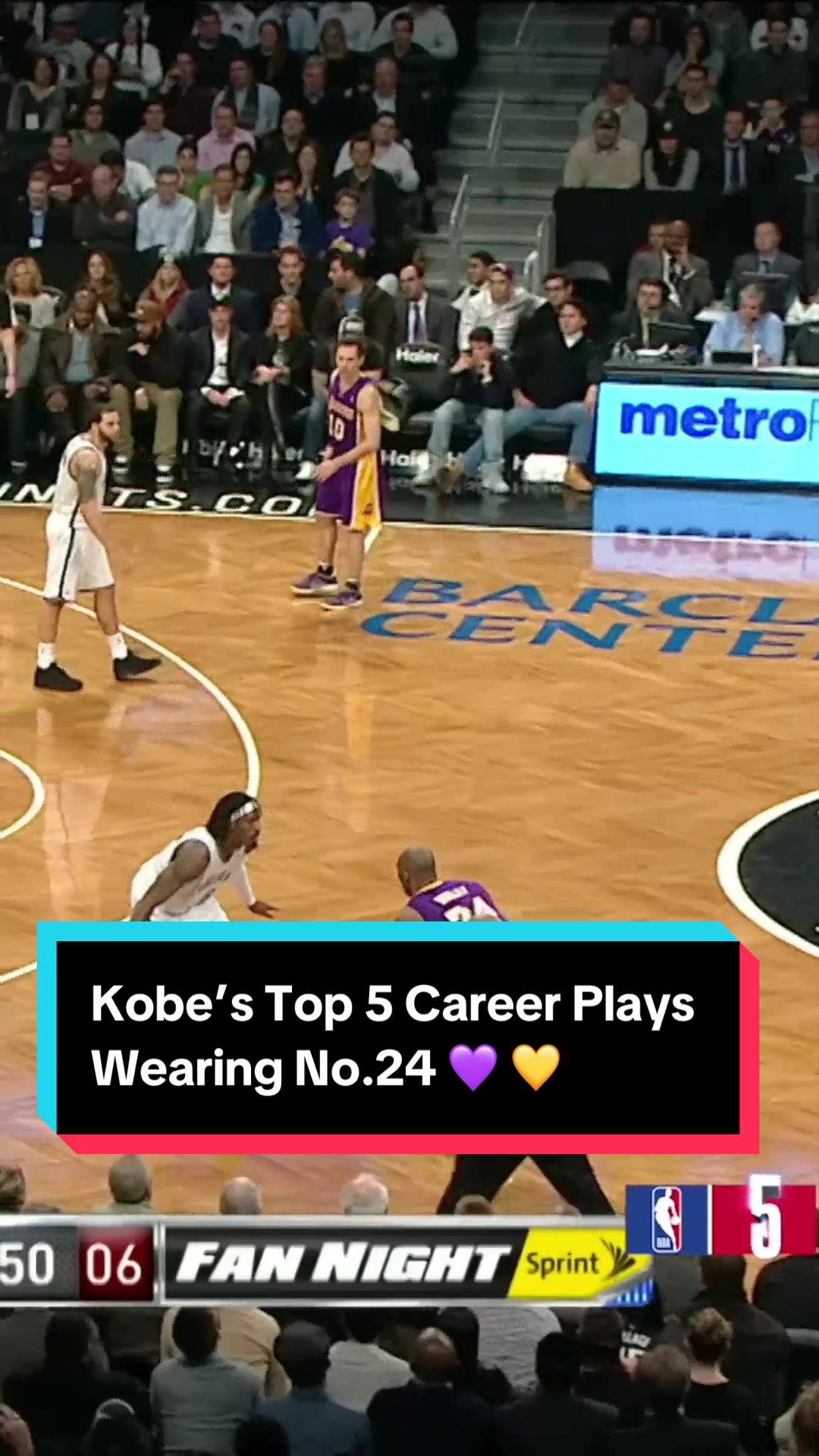 Already a legend in No. 8... Kobe Bryant's second act as No. 24 was just as legendary 💛 💜 