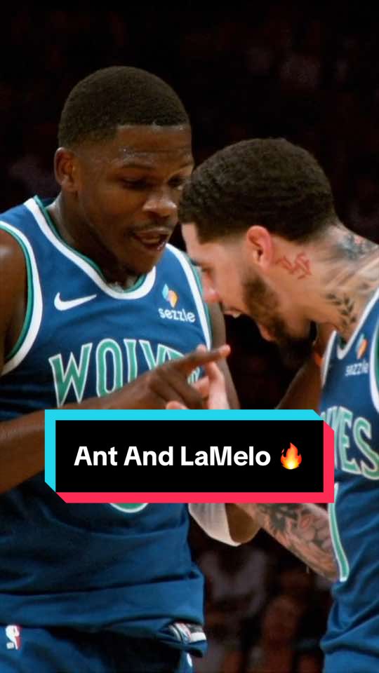 Ant and LaMelo already got their handshake down 🥶 