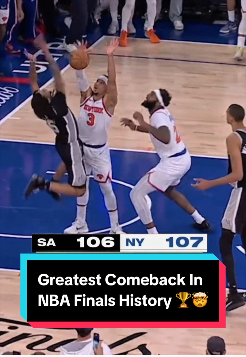 🏆 Knicks pulled off a 29-POINT COMEBACK making it a fantastic finish to remember! 📖🔥 