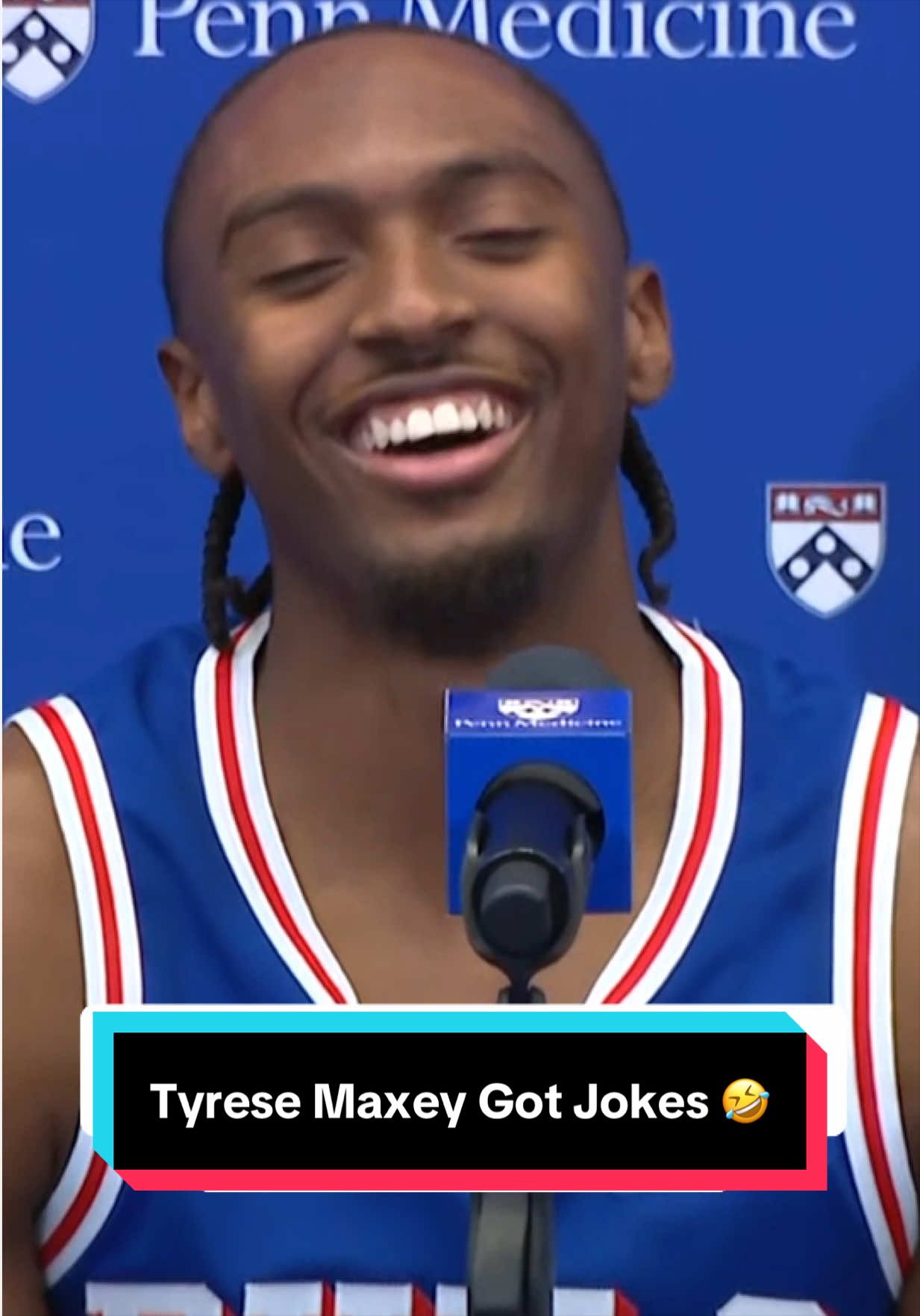 Tyrese Maxey might be onto something… 🤣 