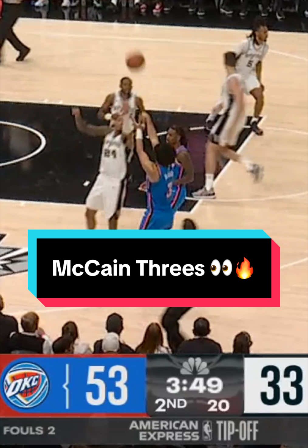 McCain off to a hot start 👏 