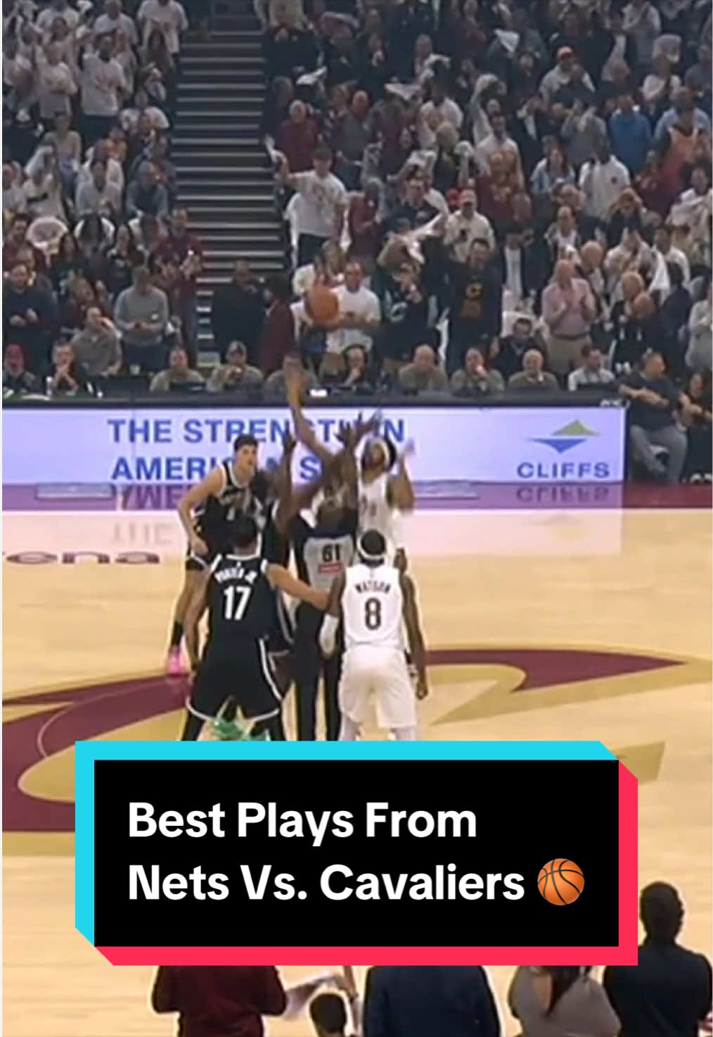 Quick rewind, full recap. Here’s everything from tonight’s @Brooklyn Nets vs. @Cleveland Cavaliers matchup ⏪🏀 