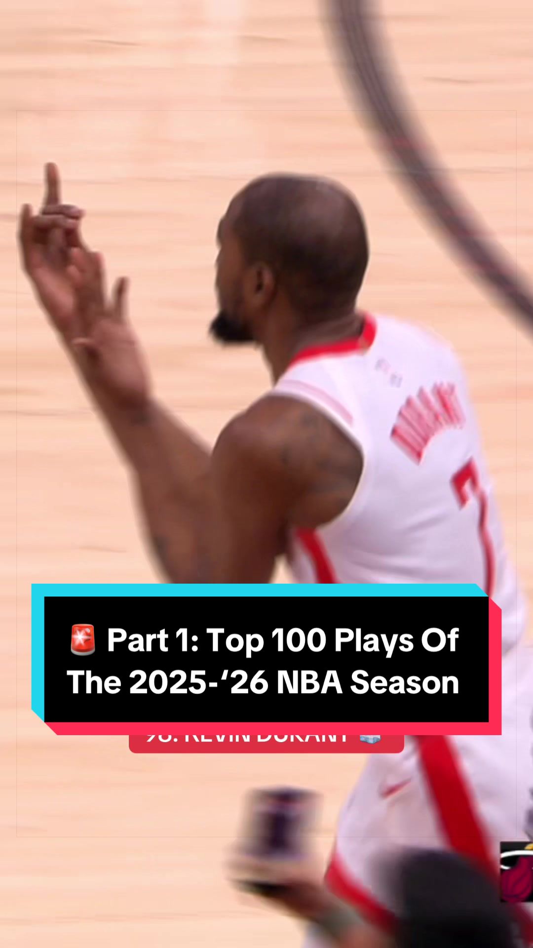 Comment down below if you agree with the top 100-91 plays of the 2025-‘26 NBA season 🗳️🔥 