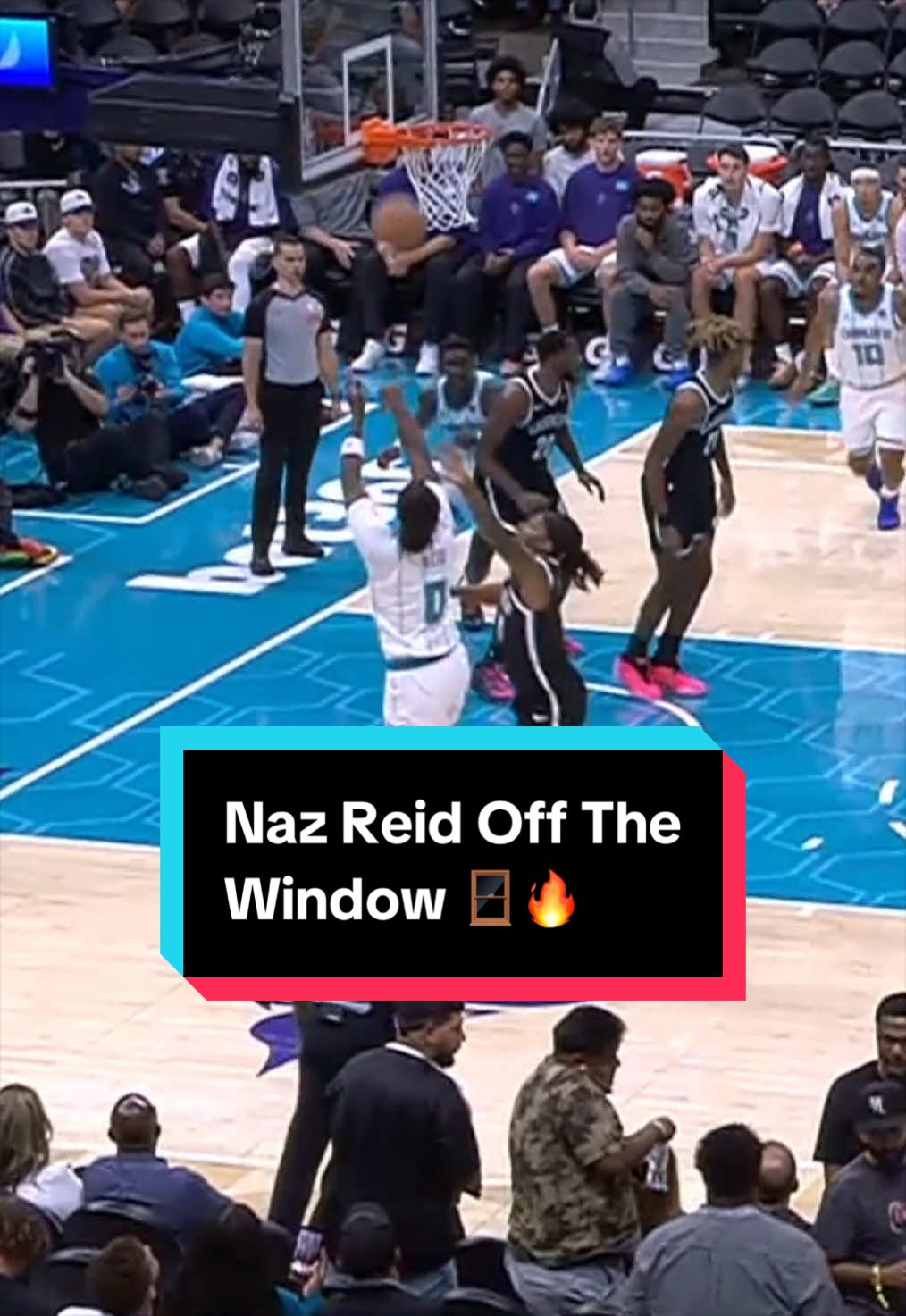 Even the announcers were hype for this one ‼️‼️ 