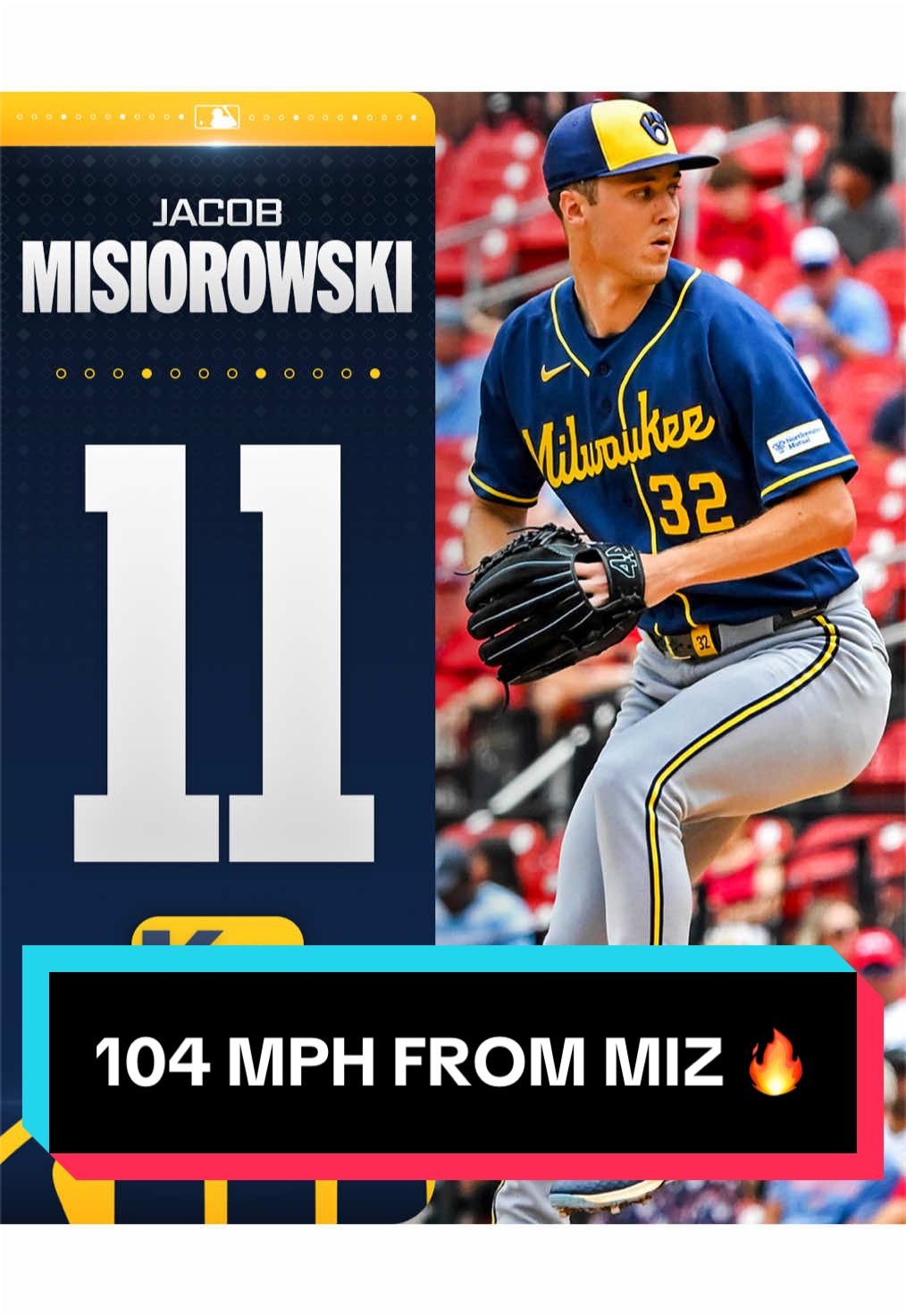 Jacob Misiorowski has his EIGHTH double-digit strikeout performance of the season 🔥