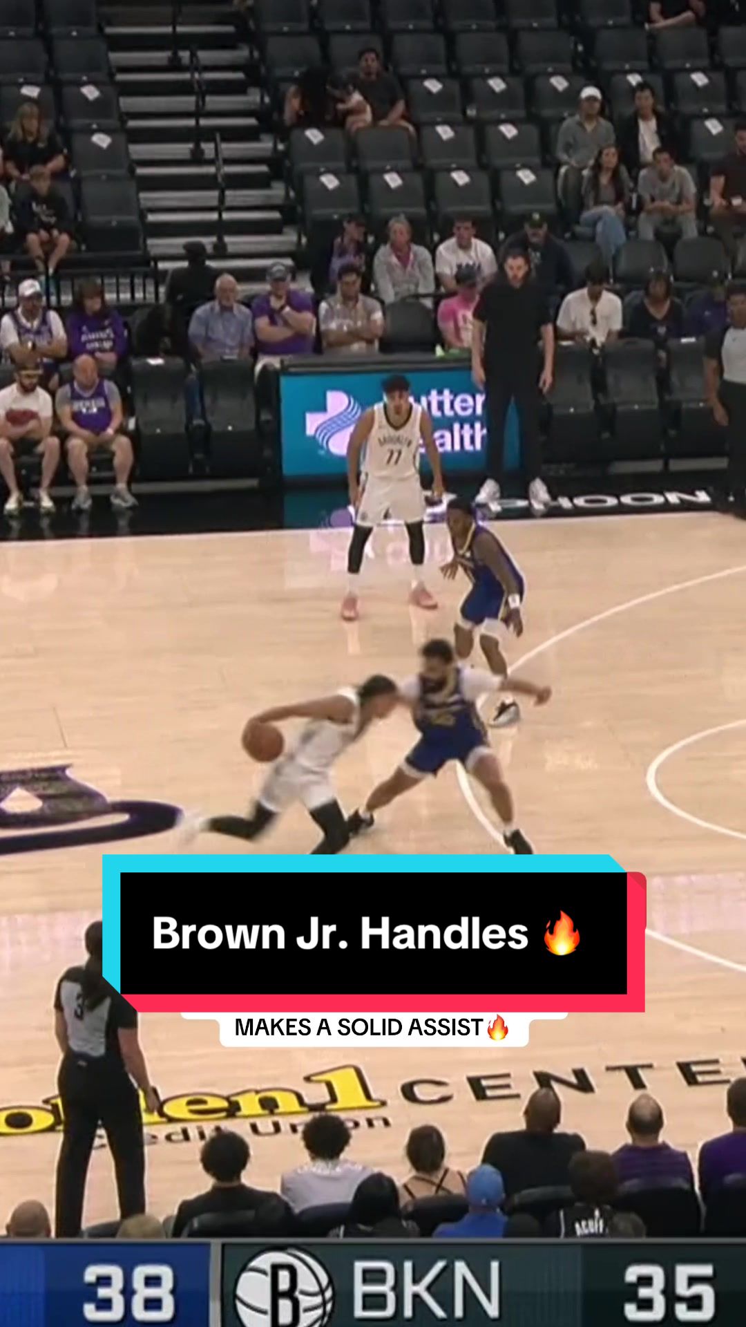 What a play by Mikel Brown Jr. 😮‍💨 