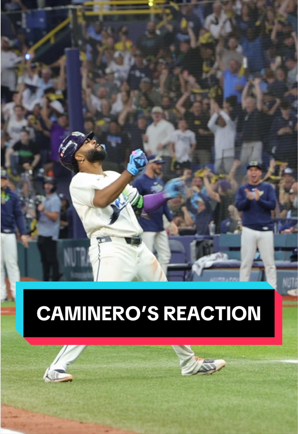 The moment Junior Caminero hit this home run 😮‍💨