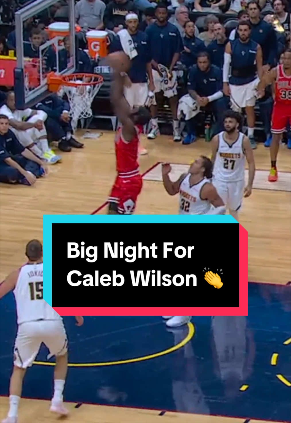 Caleb showed up and showed out ‼️🙌 