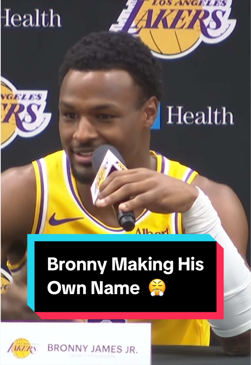 Bronny James on carving his own path 🤝 