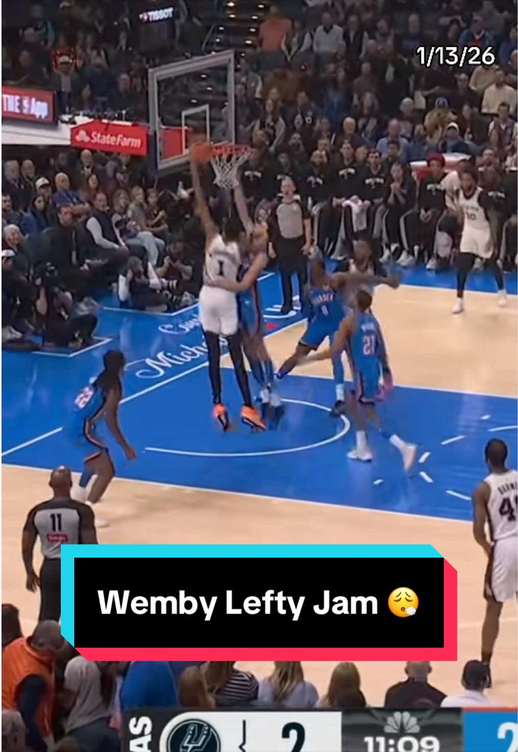 Wemby made it look easy 👀