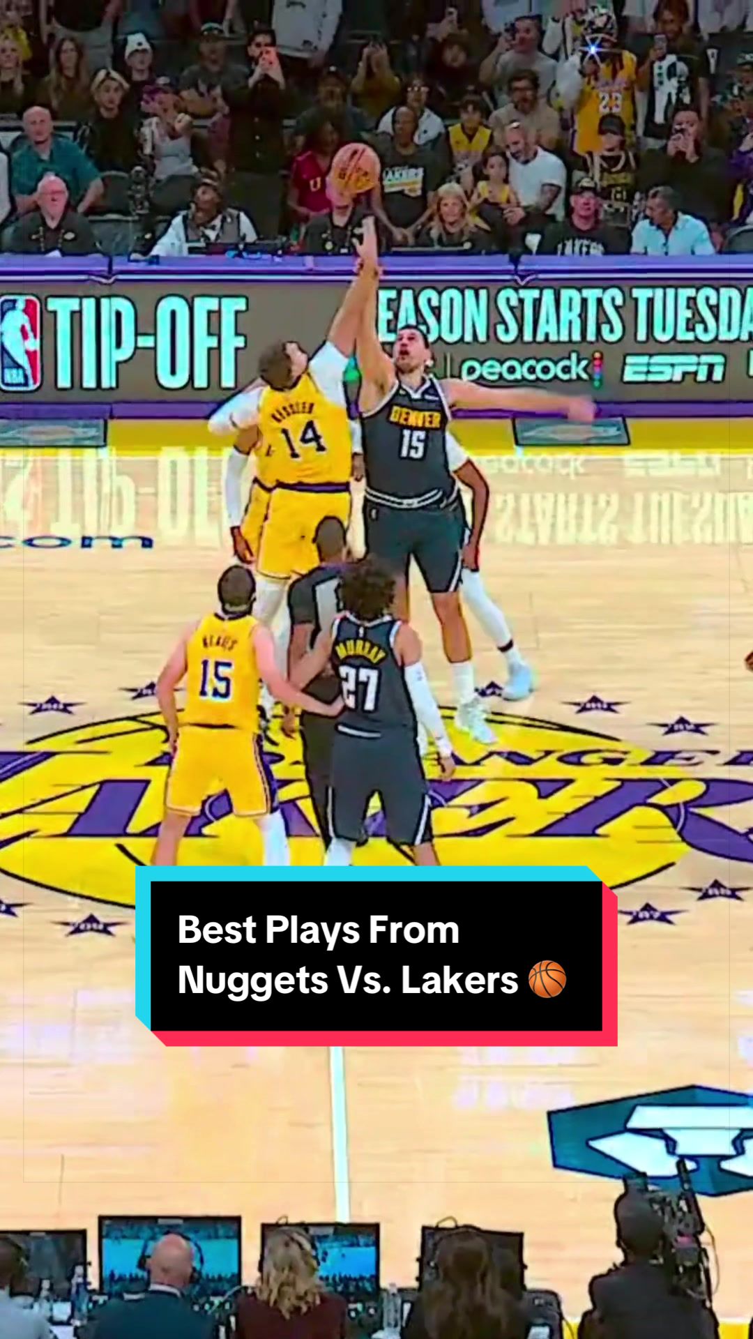Quick rewind, full recap. Here’s everything from tonight’s @Denver Nuggets vs. @Lakers matchup ⏪ 🏀 