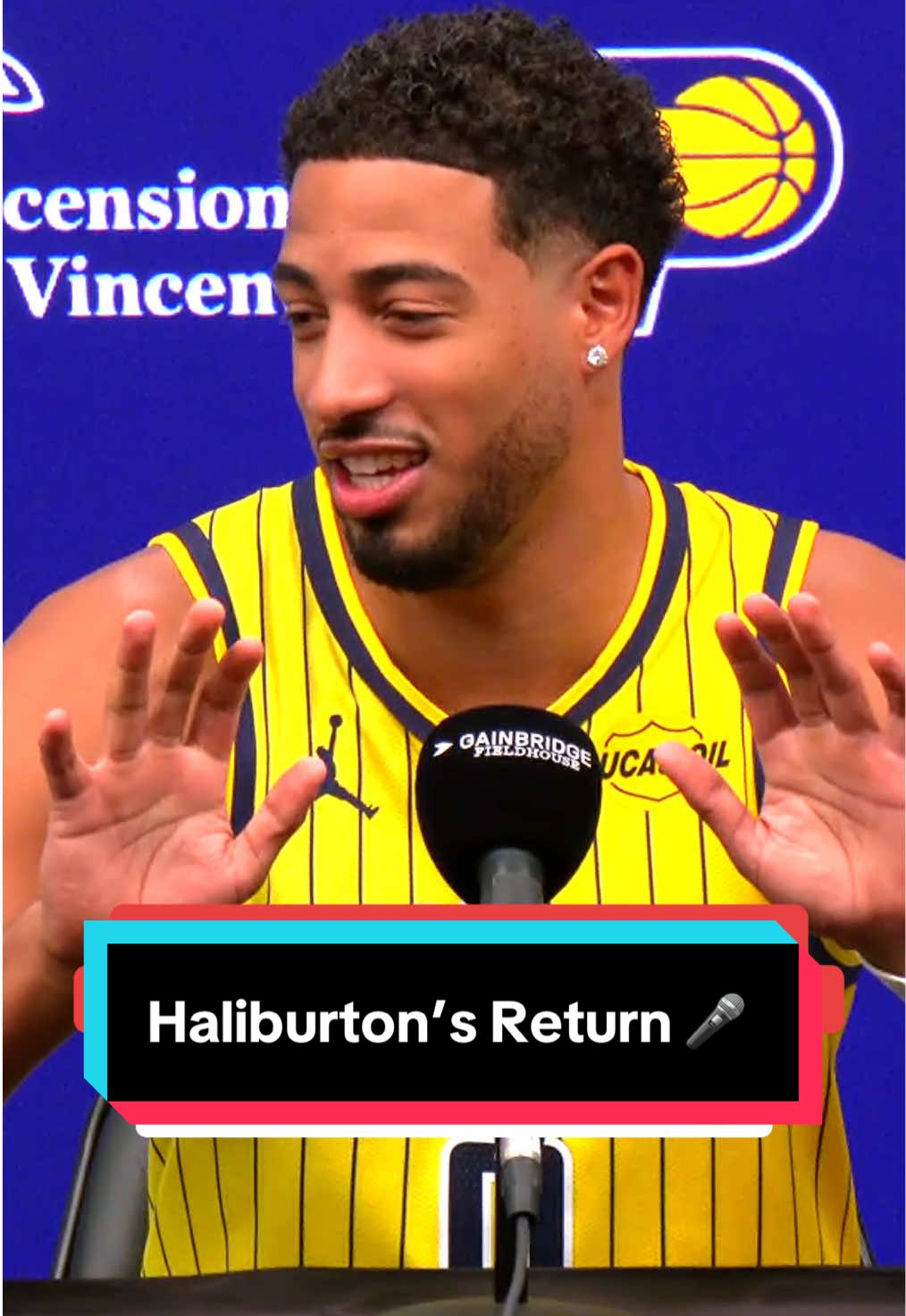 @Tyrese Haliburton is ready to rock this season 🏀 👏 