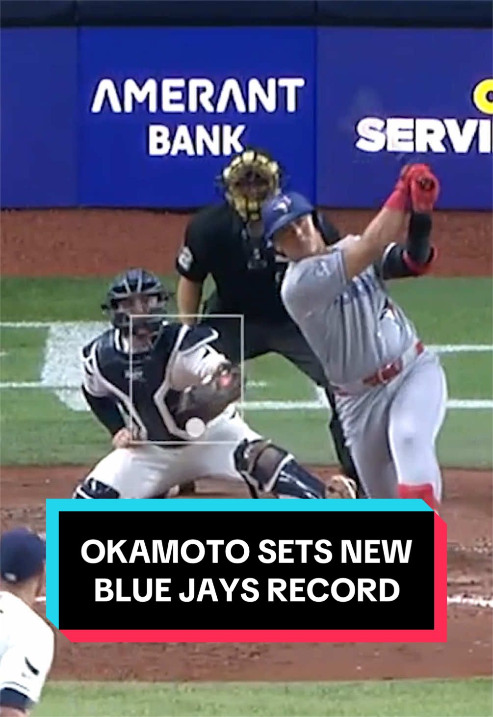 Kazuma Okamoto’s 25th homer of the season is a record-breaker! 