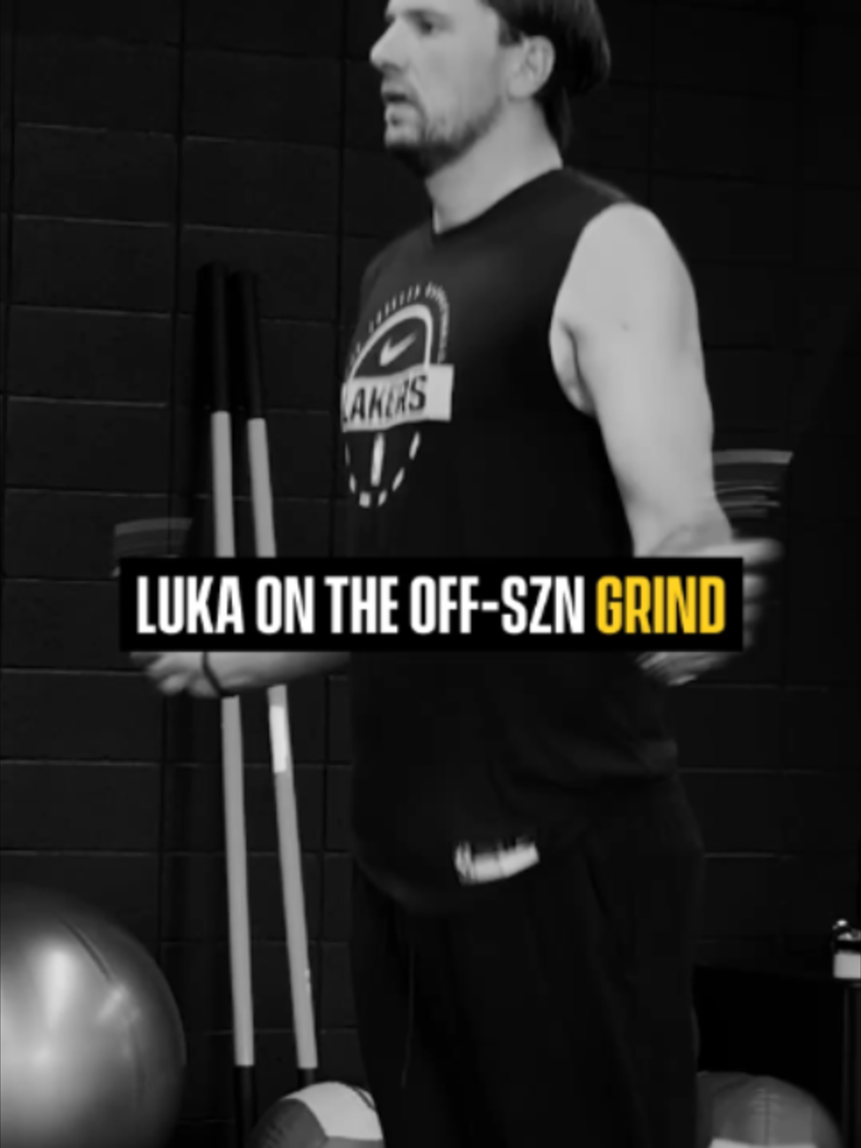 Not new to the grind - Luka is WORKING this summer 