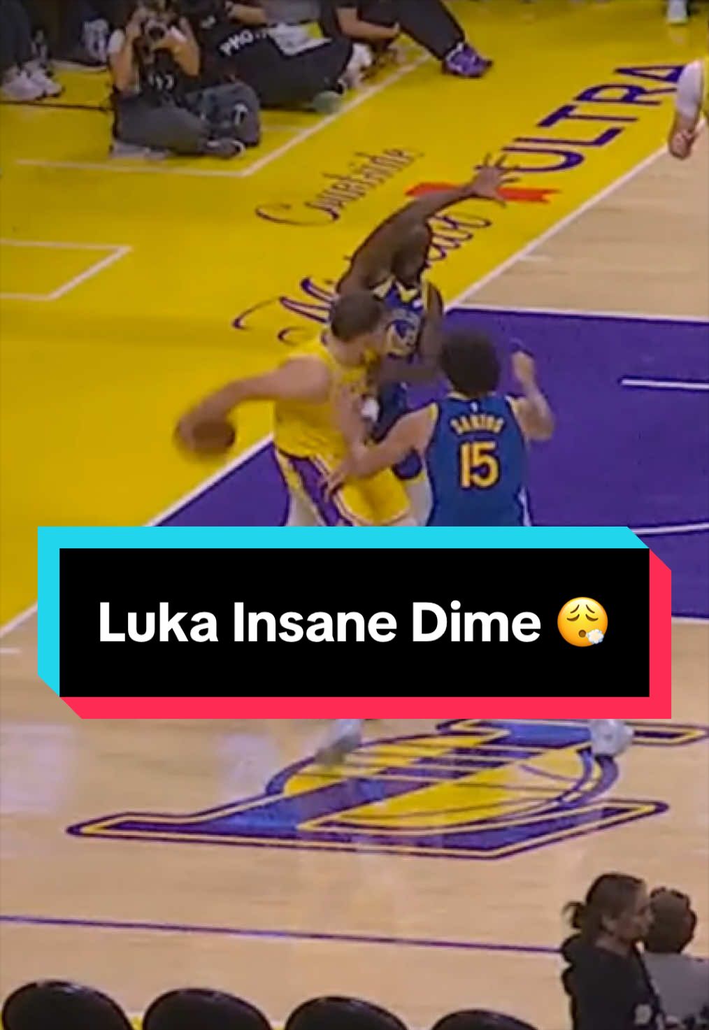 What a pass by Luka 🙌 
