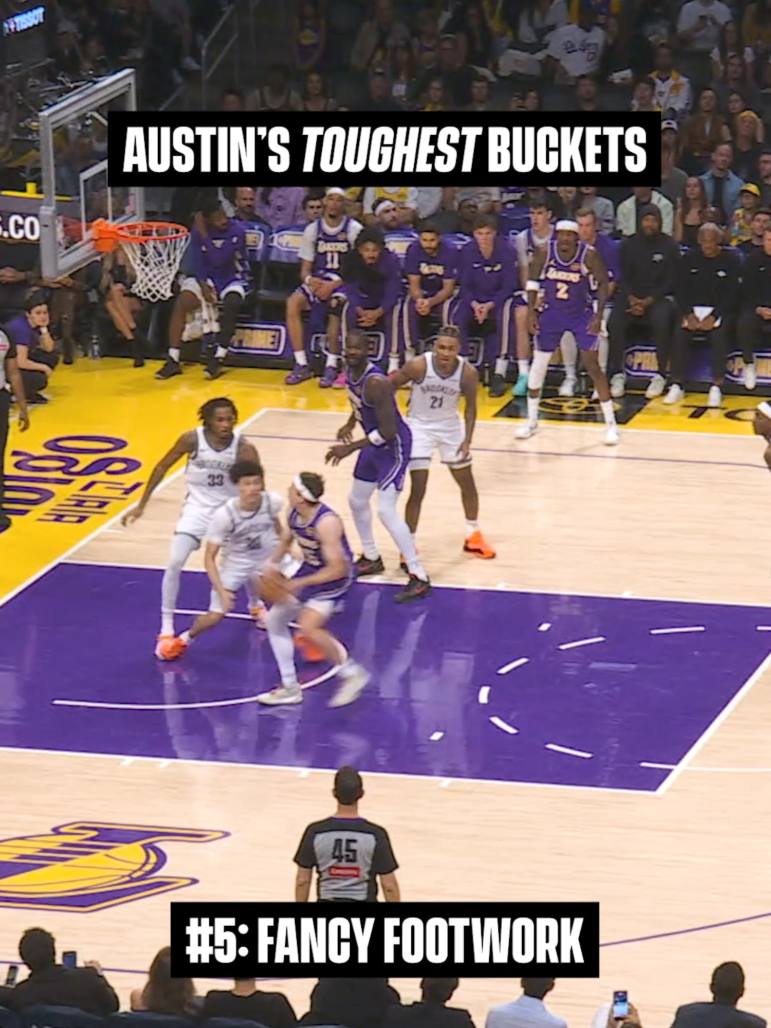 Counting down Austin’s five TOUGHEST buckets of the season 