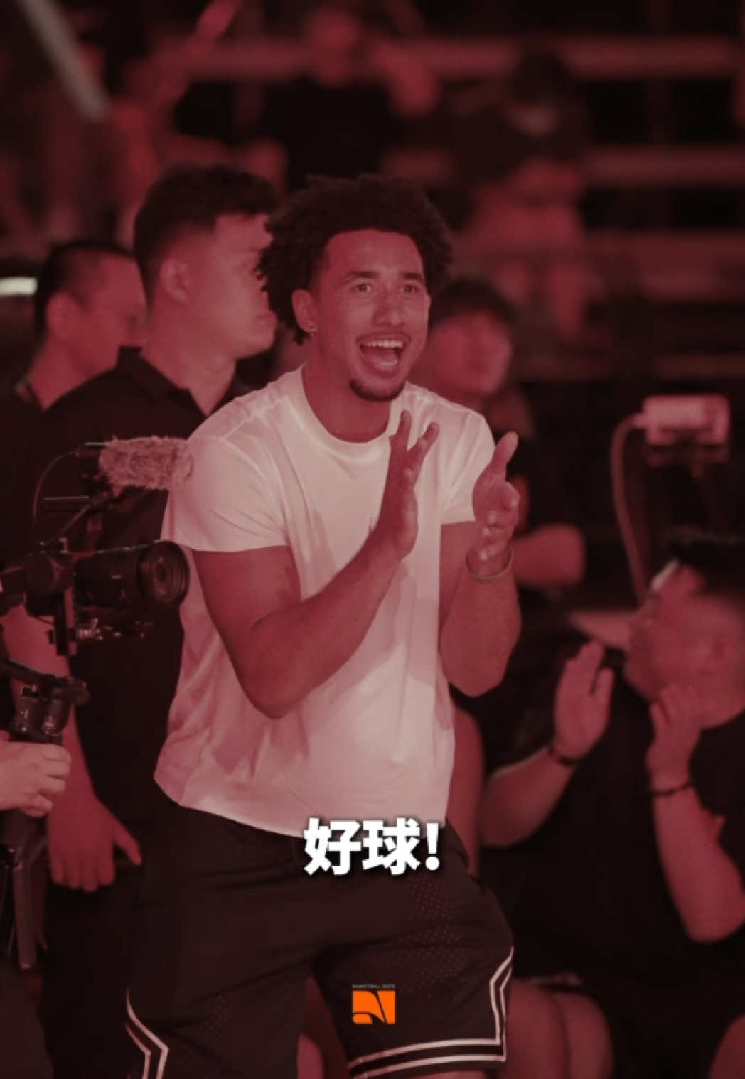 Jared McCain用中文說「好球」鼓勵選手🔥🤣  