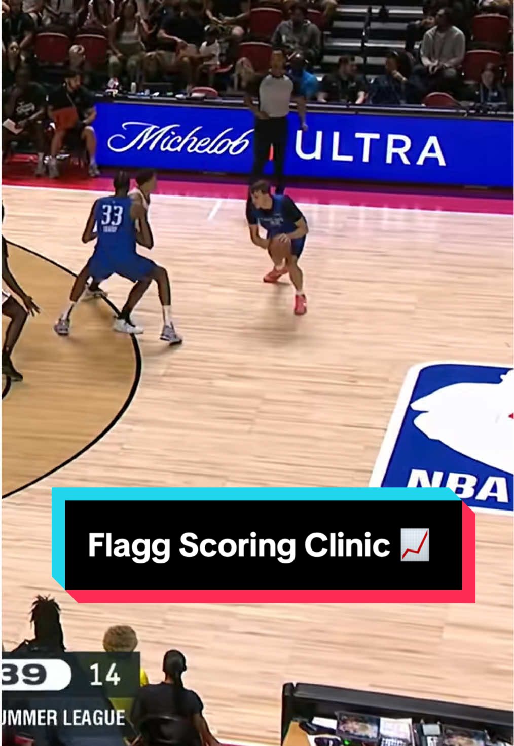 Cooper Flagg was in his bag at last year’s NBA Summer League 🏀 💼  