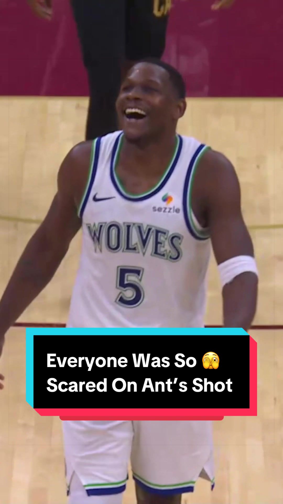 Anthony Edwards still put on a show in Cleveland 😤 