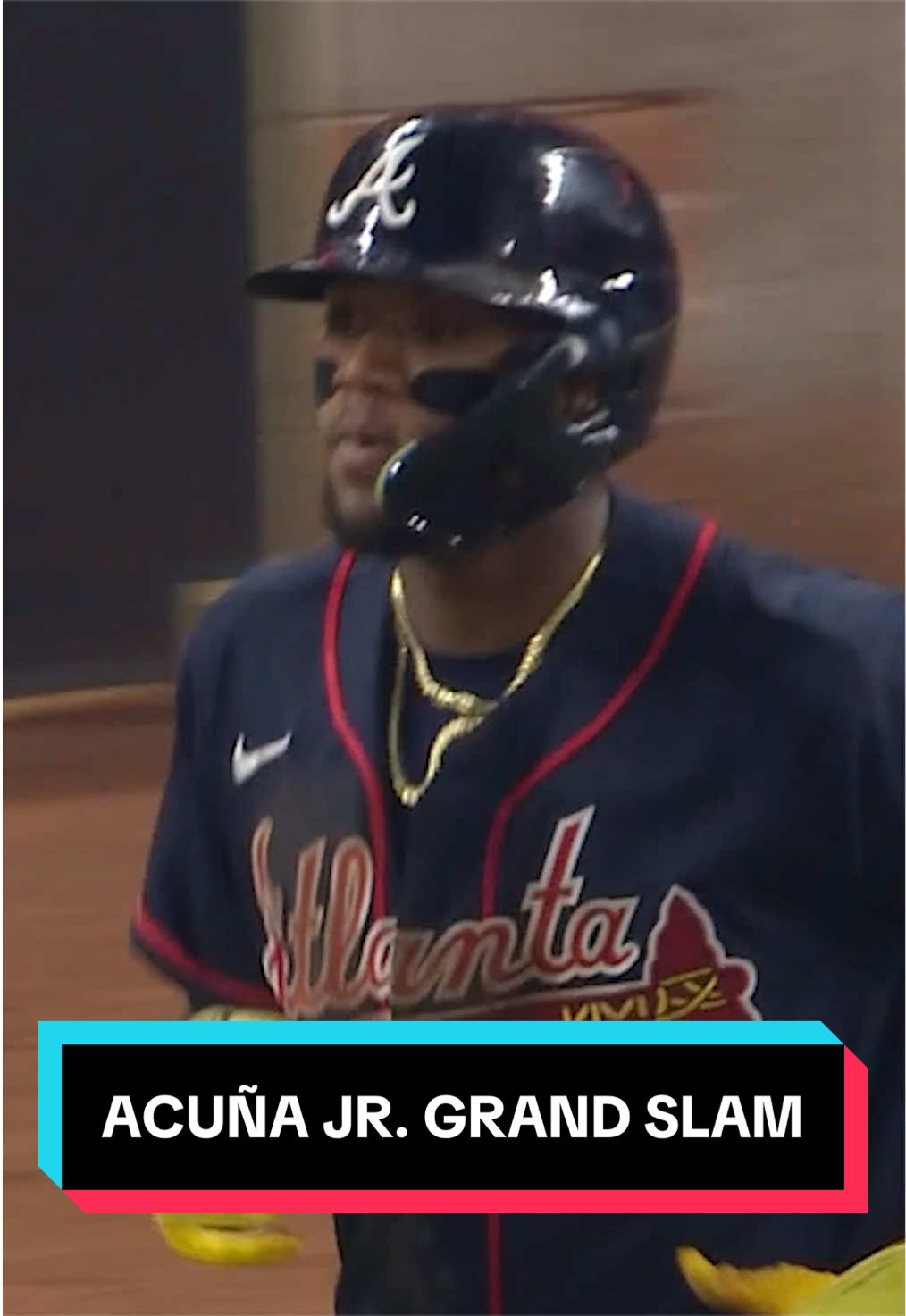 Ronald Acuña Jr. with a GRAND SLAM for the lead 😤