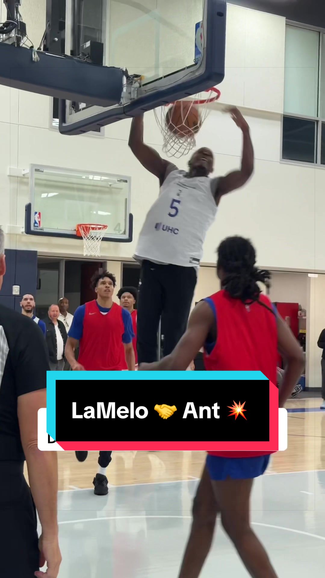 A sneak peek from @Timberwolves practice of what's to come in Minnesota 🔥 