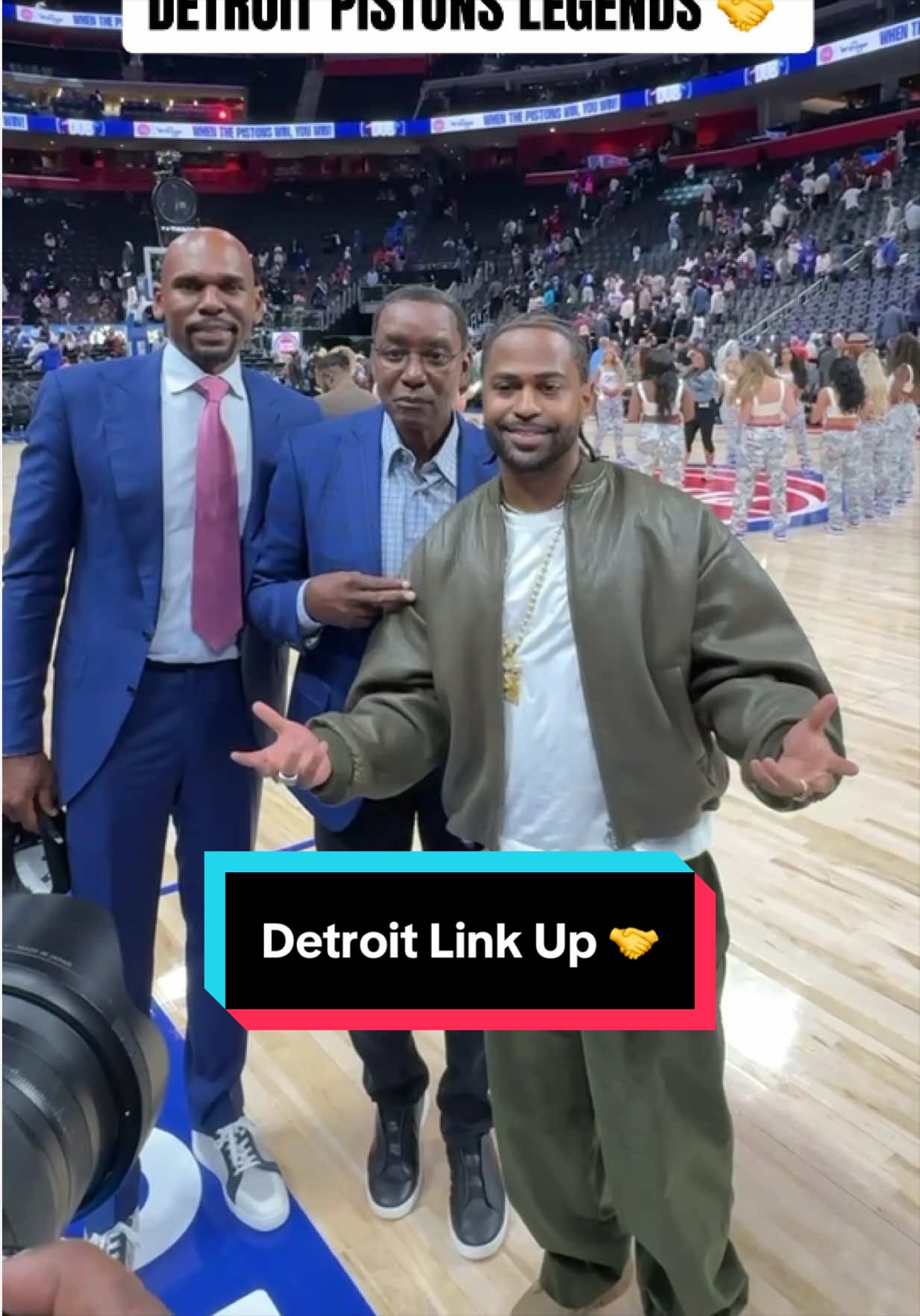 Detroit link up in full effect! 🤝 