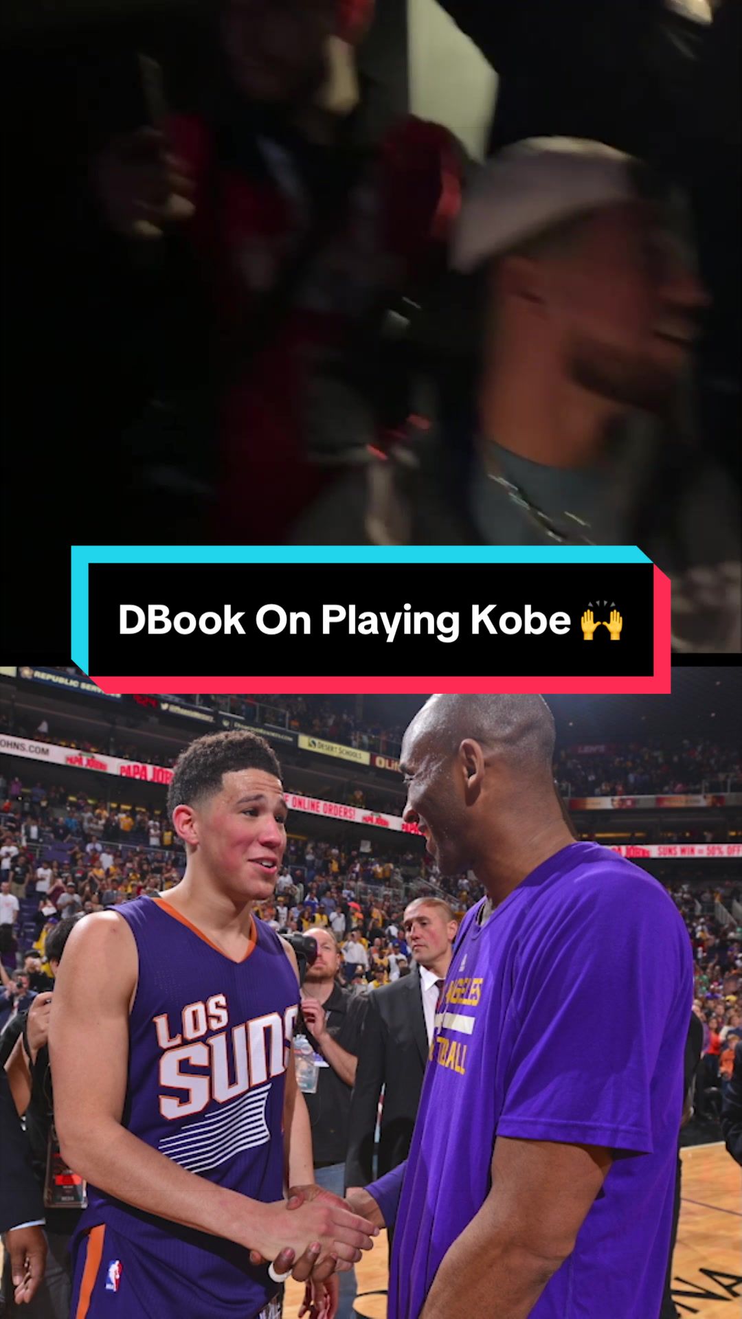 This past @NBAAllStar weekend in LA, Devin Booker  told Anthony Edwards about how special it was facing Kobe Bryant as a rookie 💜💛 