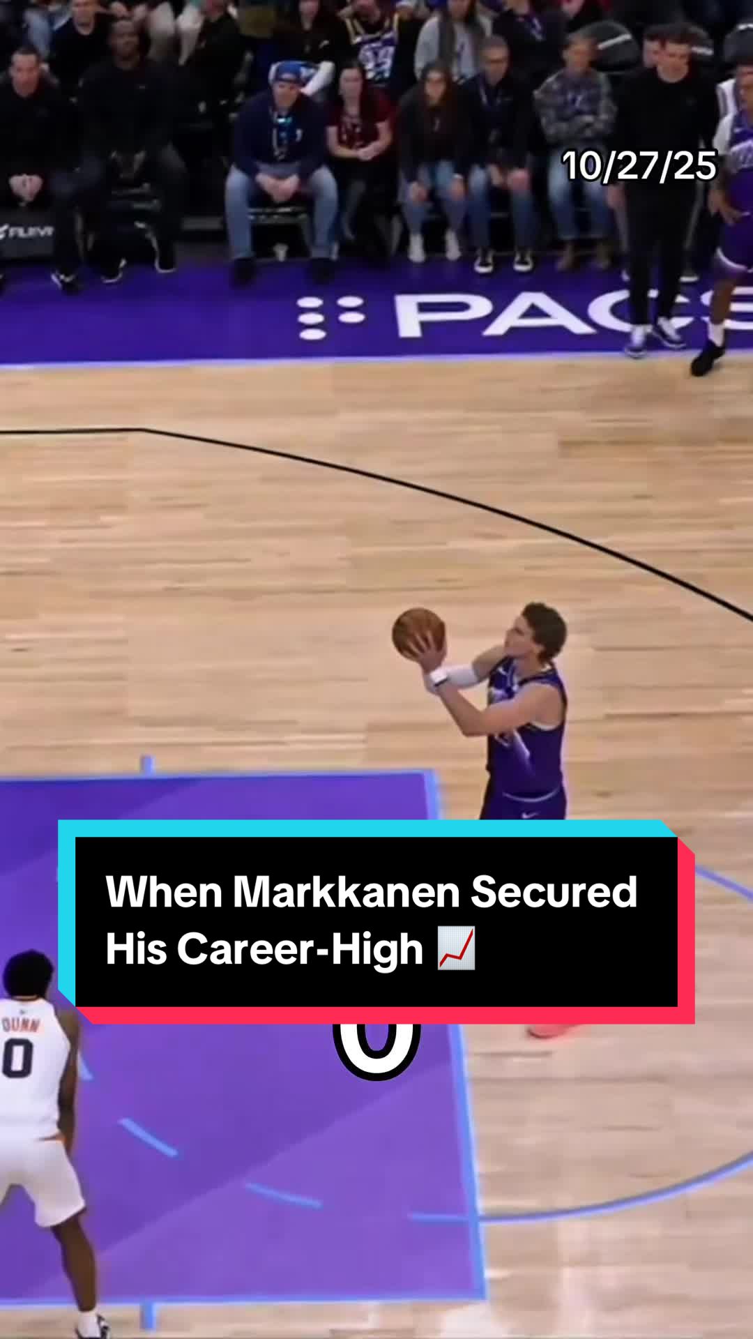 Last October, Lauri Markkanen showed out against the Phoenix Suns, scoring a career-high 51 pts 🔥 🏀 