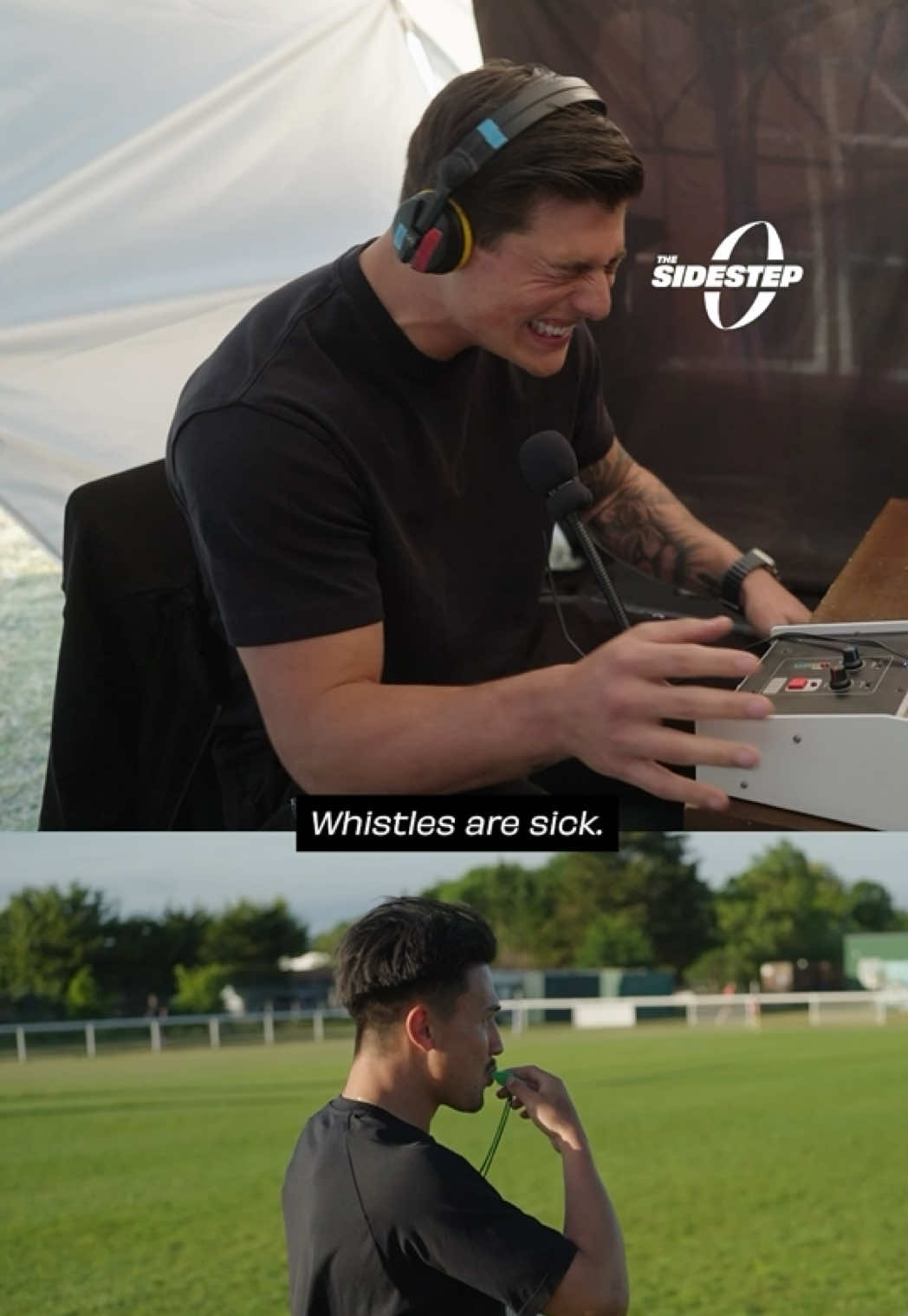 “Whistles are sick!” 