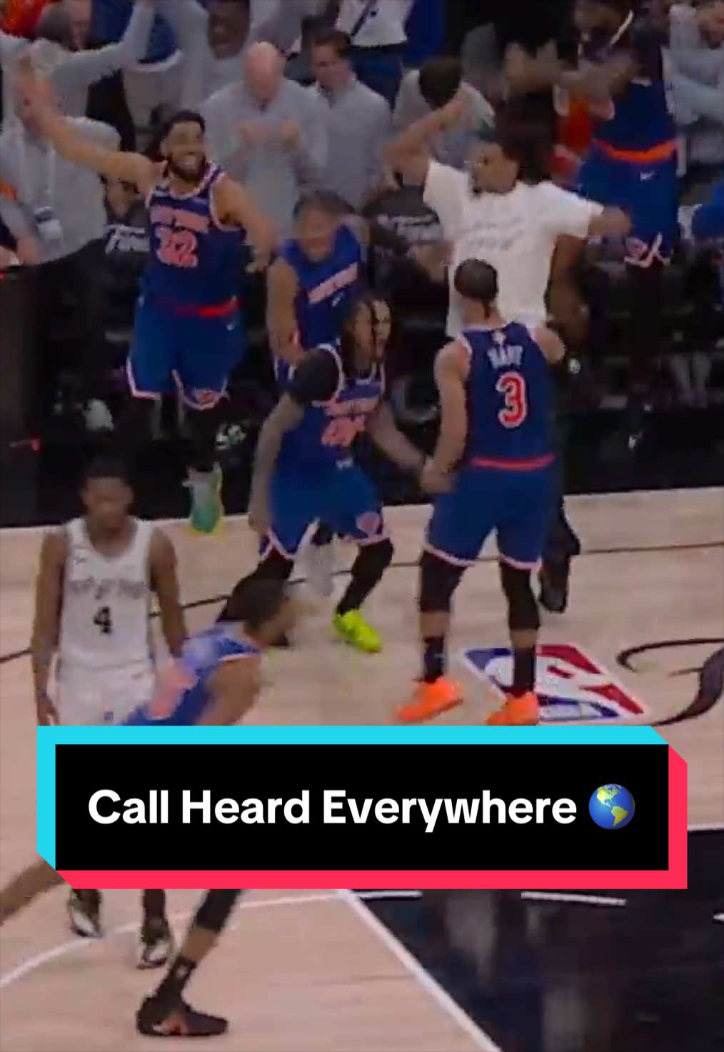 WORLDWIDE BROADCASTS calling the Knicks first championship in 53 years 🌎 