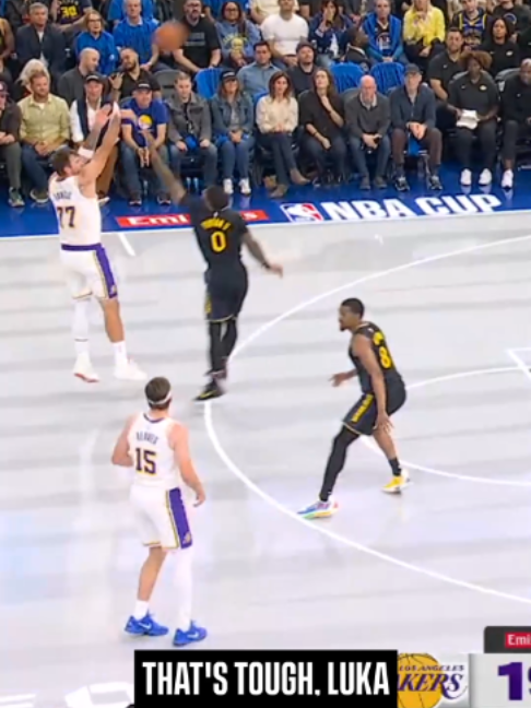 All Luka needs is a litttttttle bit of space 💥 