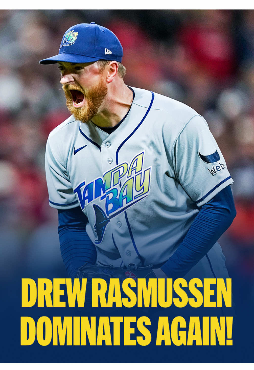 Drew Rasmussen is the only Rays pitcher with multiple Postseason starts of 7+ IP and 1 or 0 runs allowed