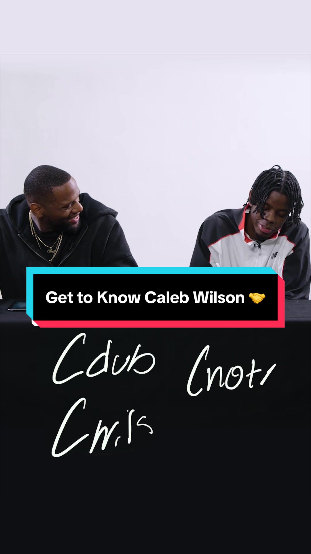 Working out with his favorite NBA player pushed @Caleb Wilson to put in even more work in the gym, he tells @Jamiersen Green. The player?? Hint: 👑 