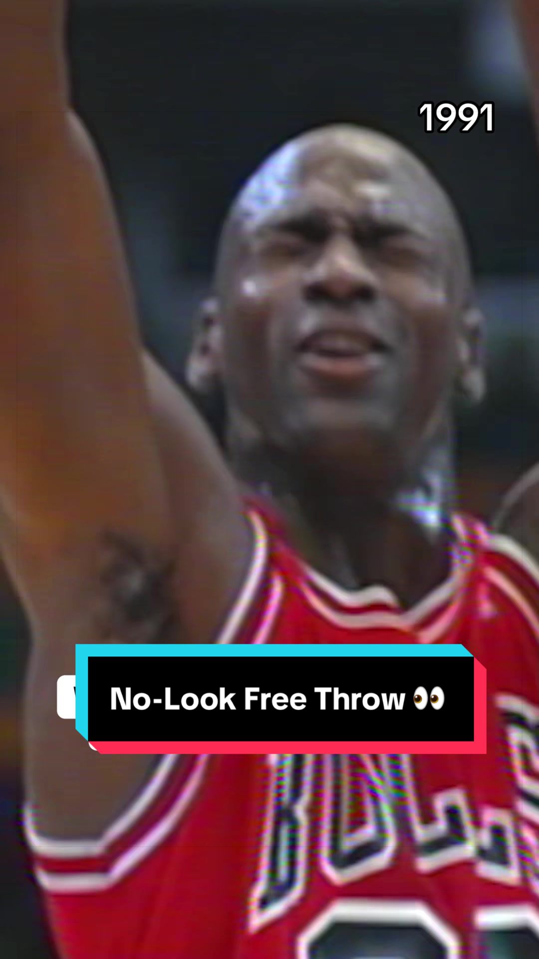 The no-look free throw was crazy 😮‍💨 