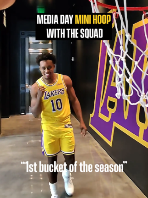 First buckets of the season 🪣 