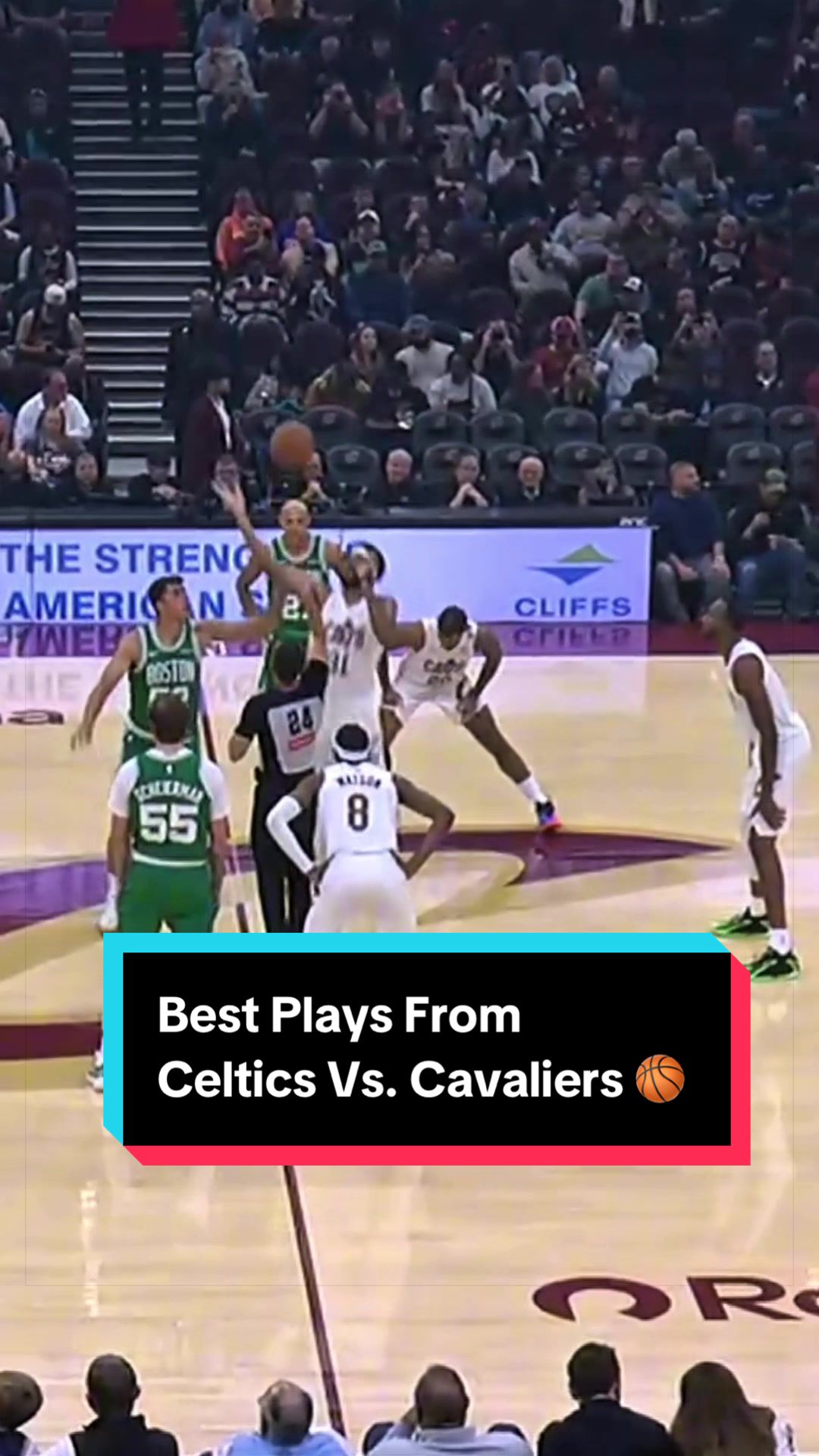 Quick rewind, full recap. Here’s everything from tonight’s @Boston Celtics vs. @Cleveland Cavaliers matchup ⏪ 🏀 