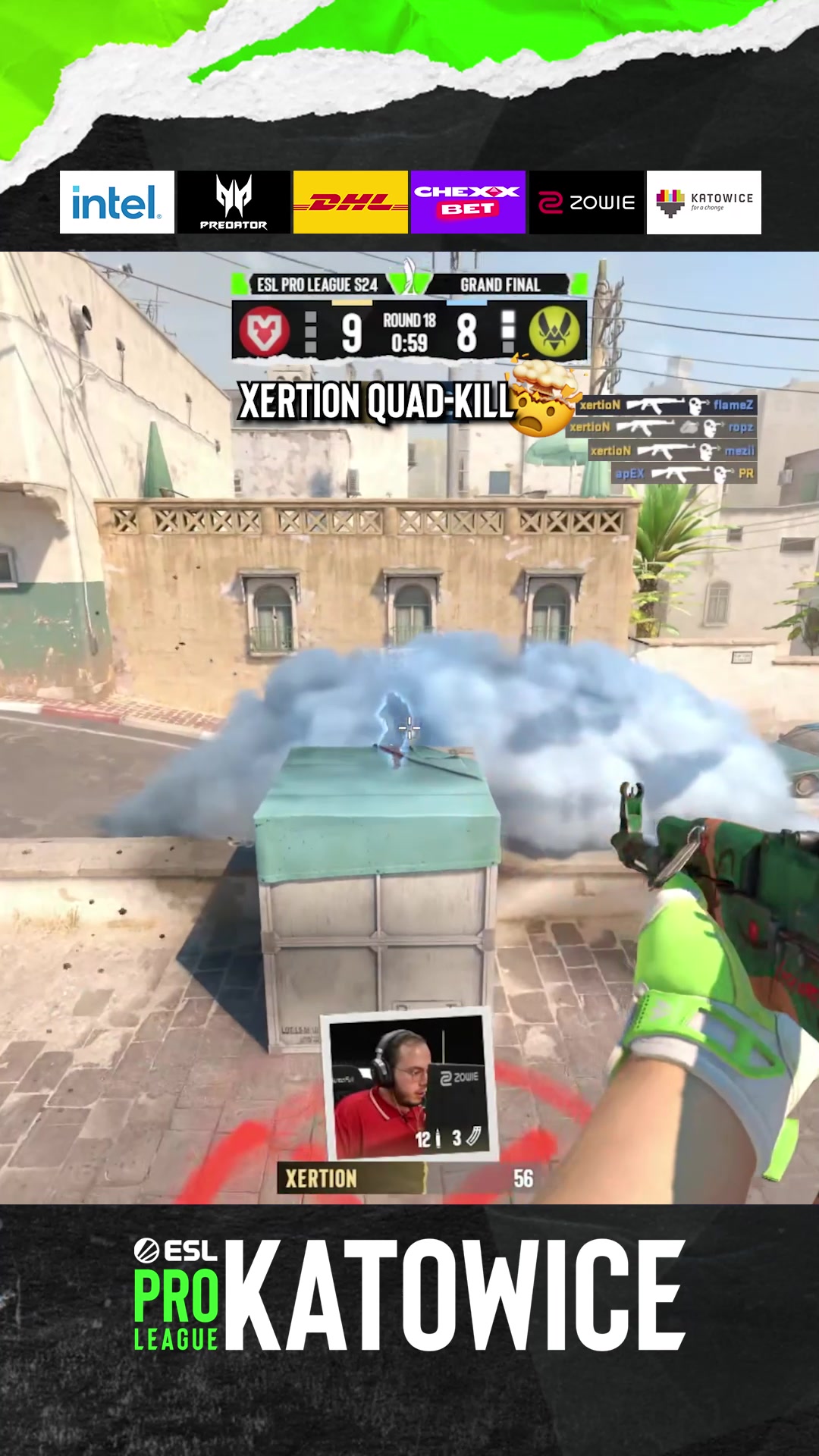 xertioN with a Quad-Kill 🔥 