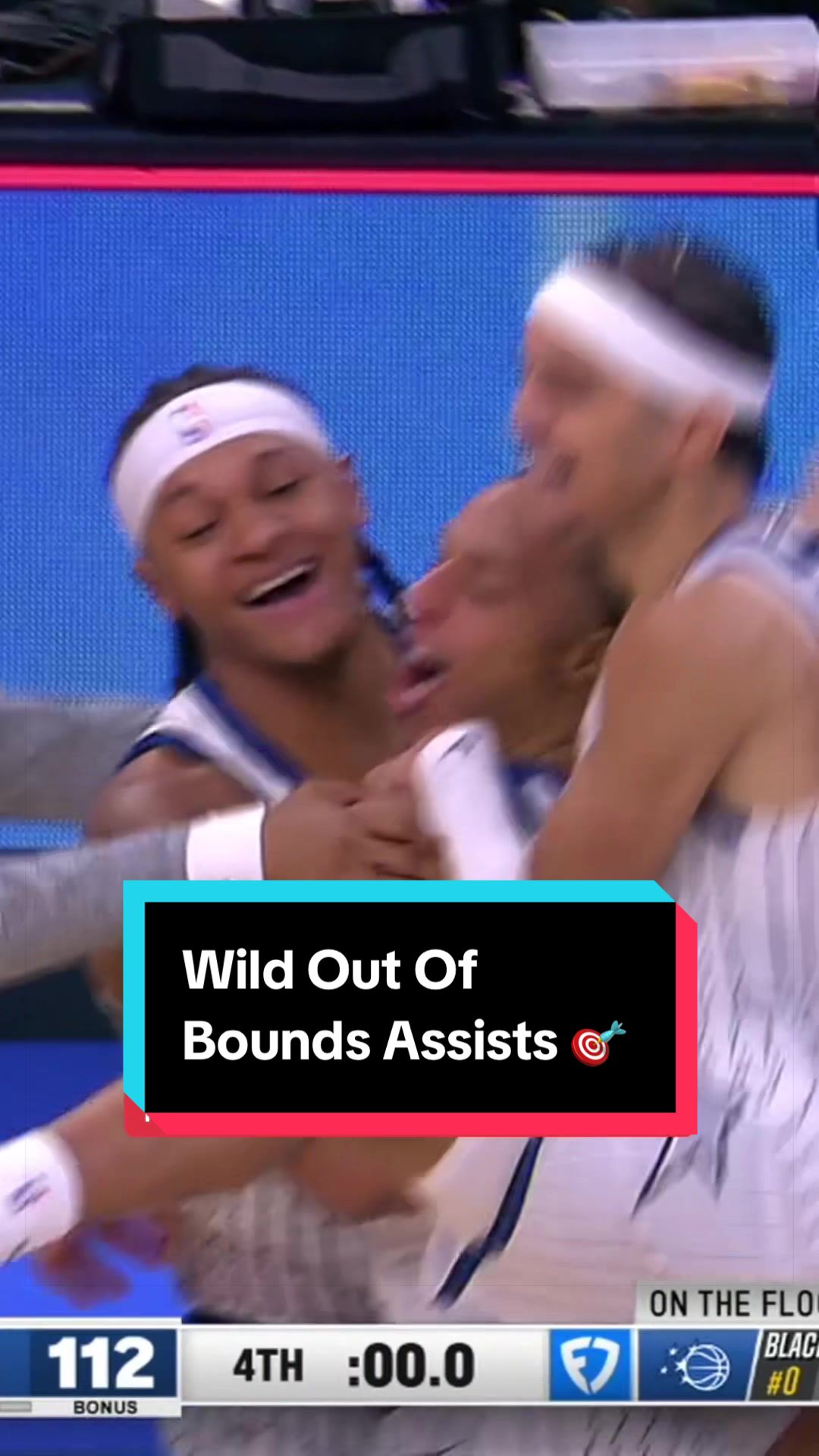 A thing of beauty: well-executed out-of-bounds plays 😍