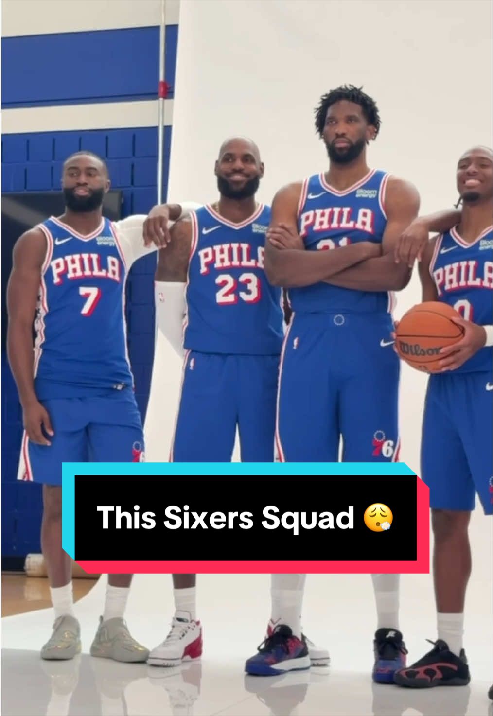 MAXEY. VJ. JAYLEN. BRON. EMBIID 🤩 The @Philadelphia 76ers open their season at MSG against the defending champion Knicks TOMORROW night at 7pm/et on NBC & Peacock! 