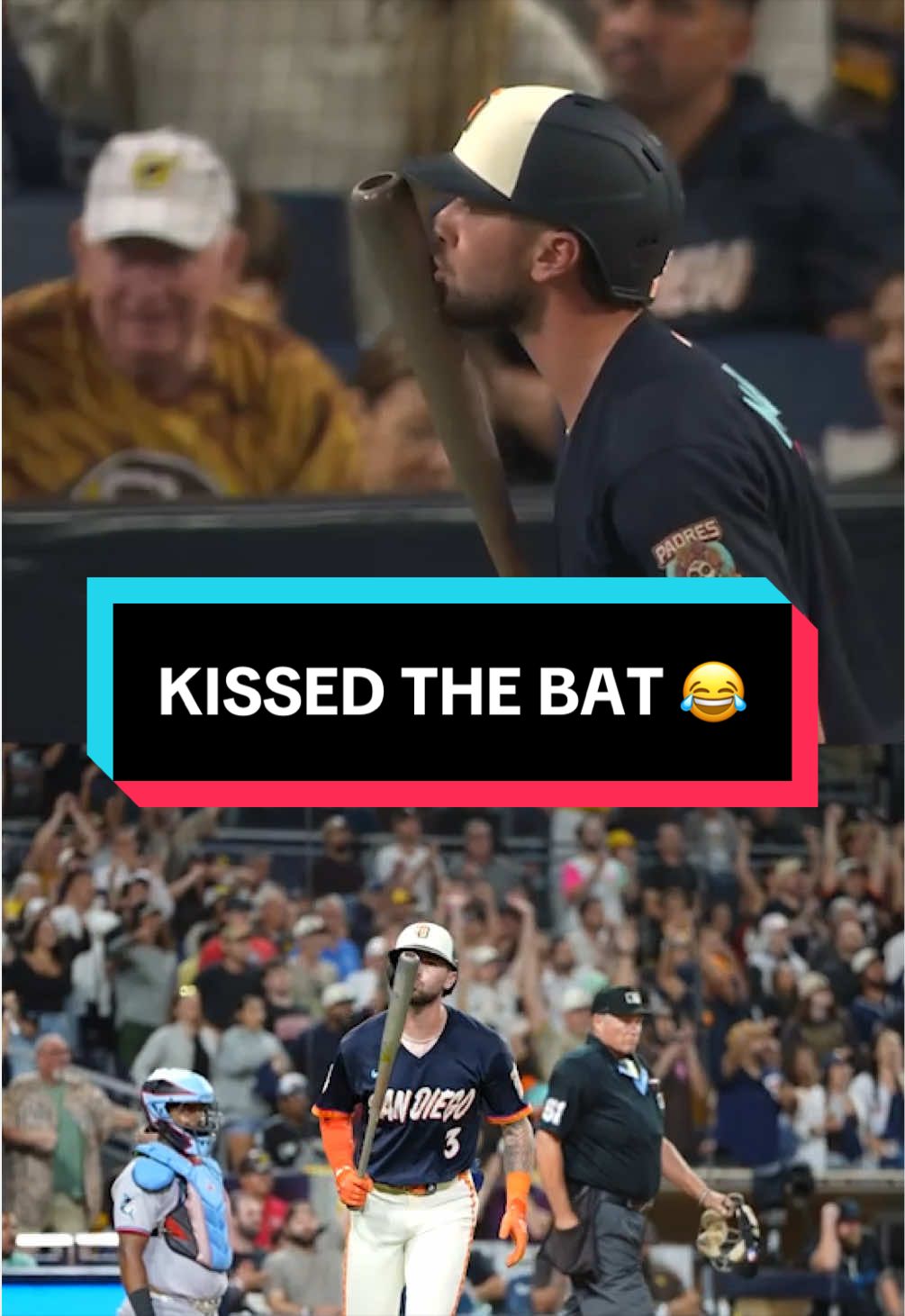 Jackson Merrill kissed that ball goodbye, literally 👋