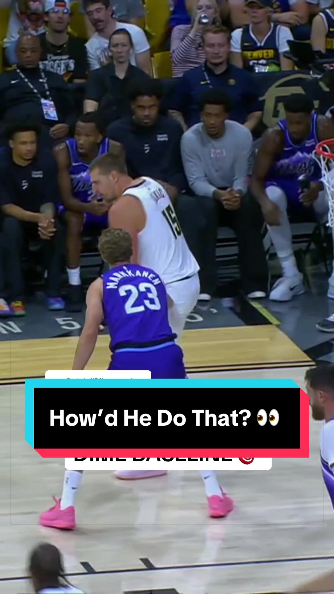Replying to @NBA How’d he do that? 👀 