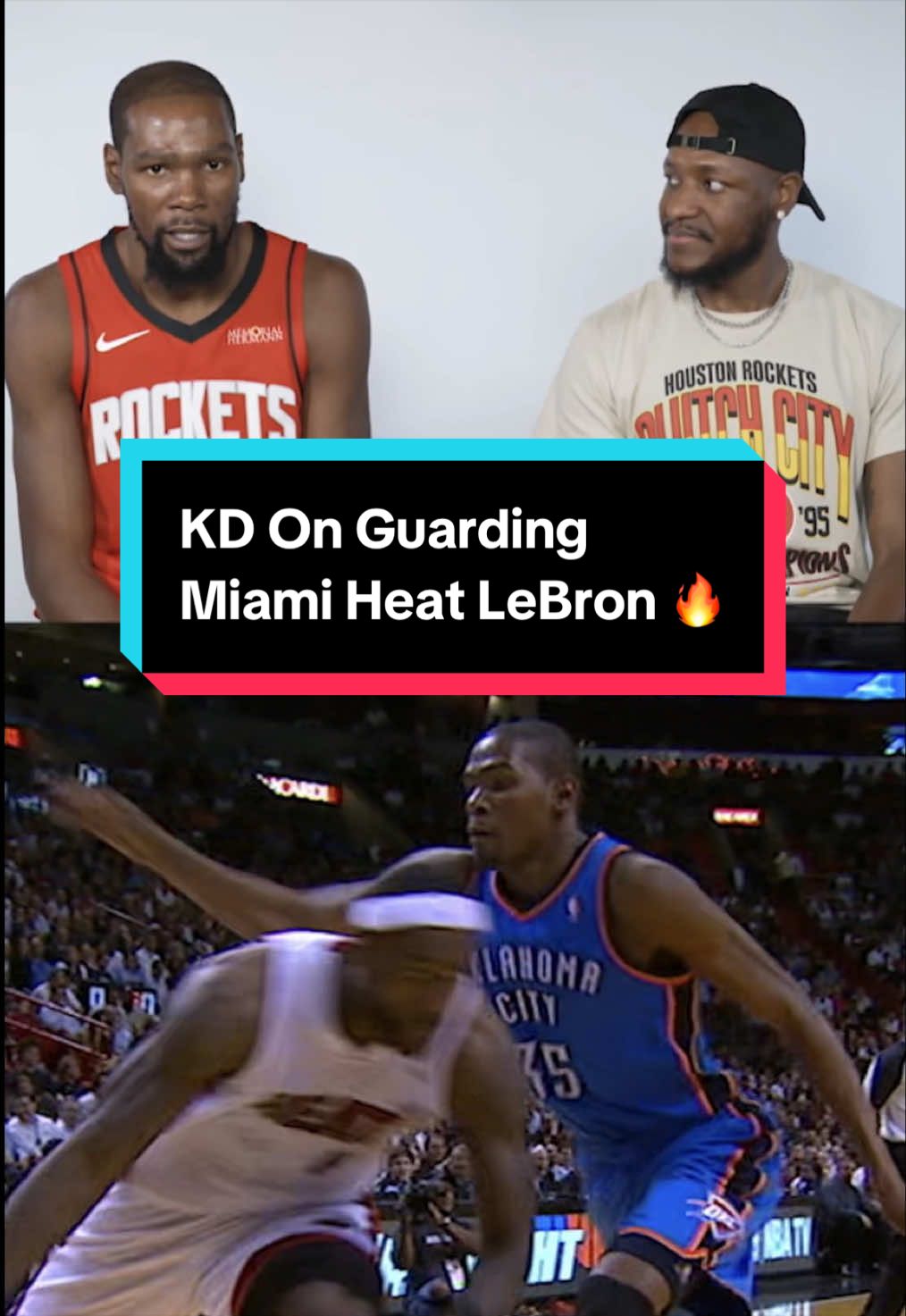 Kevin Durant giving LeBron his flowers 🙌🔥Happy 38th Birthday, KD! 🥳 