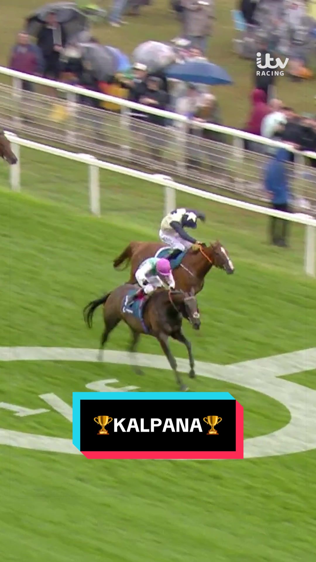 🏆 Kalpana HOLDS ON to win the Legends Global Yorkshire Oaks! 🏆
