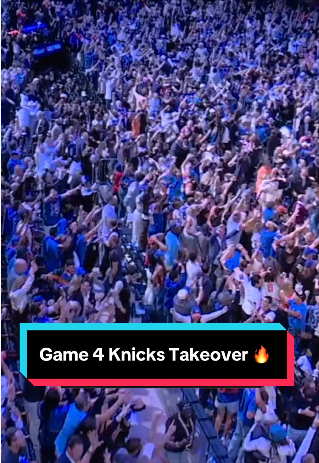The last game at MSG?