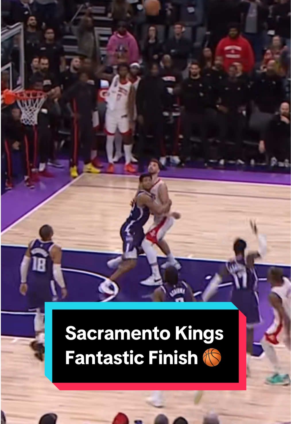 Throwback to this incredible FANTASTIC FINISH by the @Sacramento Kings 🤯🙌 