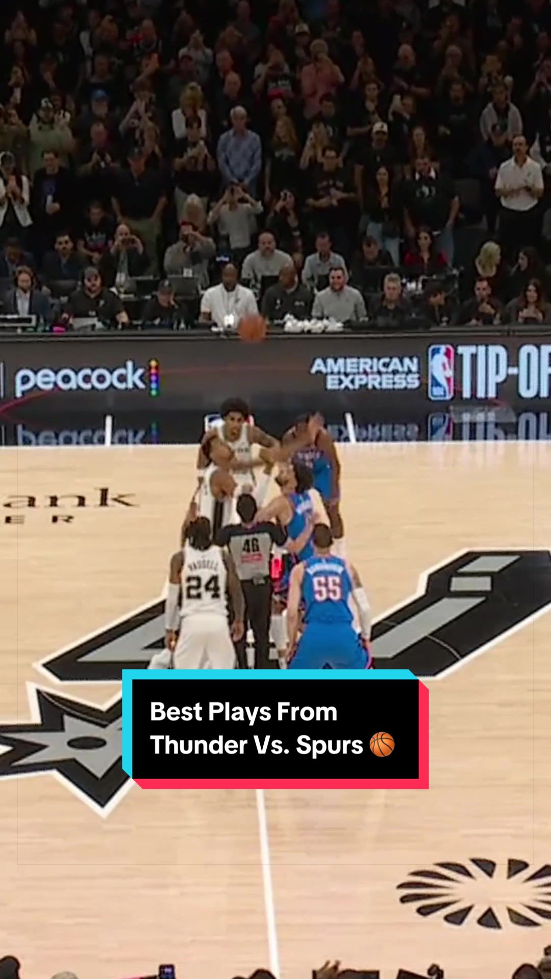 Quick rewind, full recap. Here’s everything from tonight’s @OKC Thunder vs. @San Antonio Spurs matchup ⏪ 🏀 