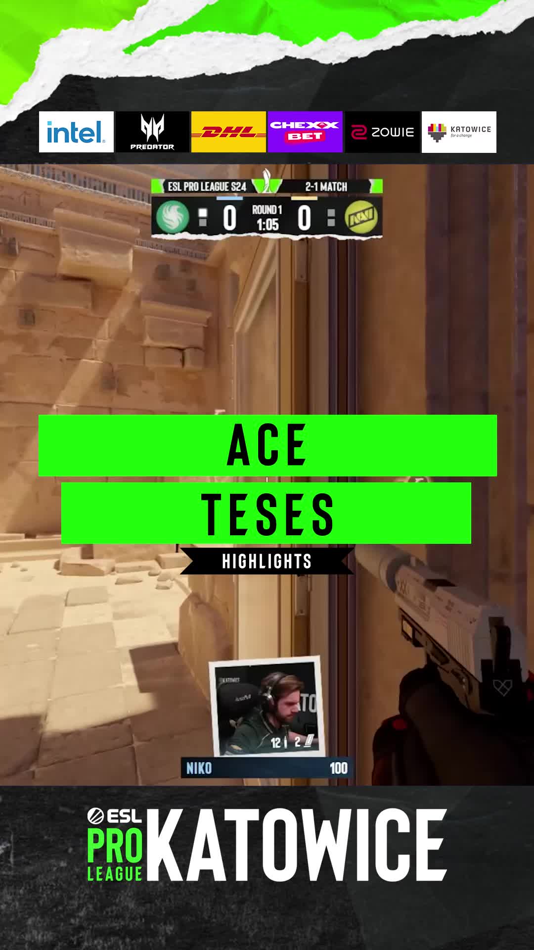 TeSeS ACED against NAVI 
