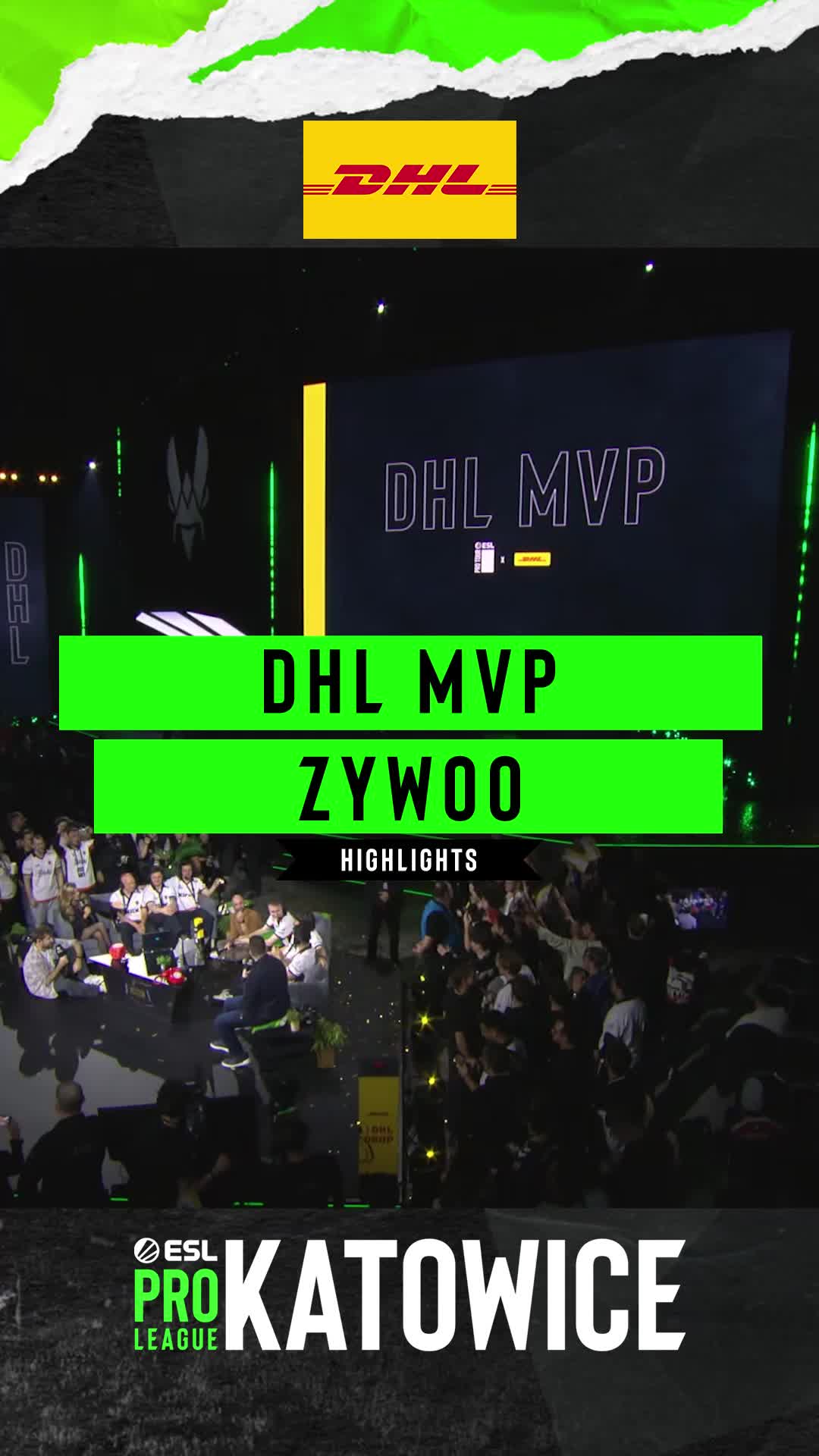 Your DHL MVP at ESL Pro League S24 Katowice is @Mathieu “ZywOo” Herbaut 🏆 