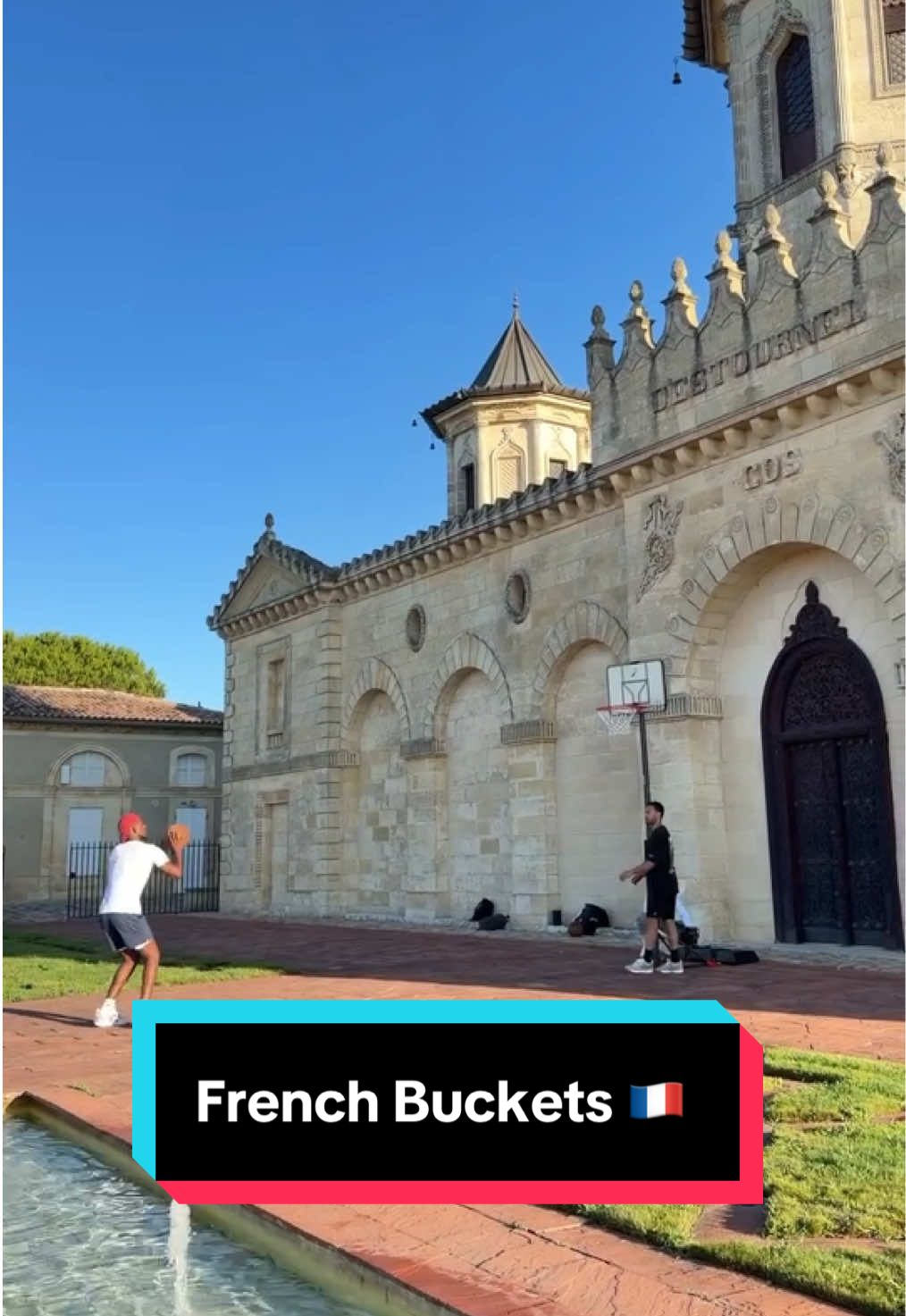 Anywhere there's a hoop, Jimmy will get buckets… this one in France 🪣 (via: JimmyButler/IG) 