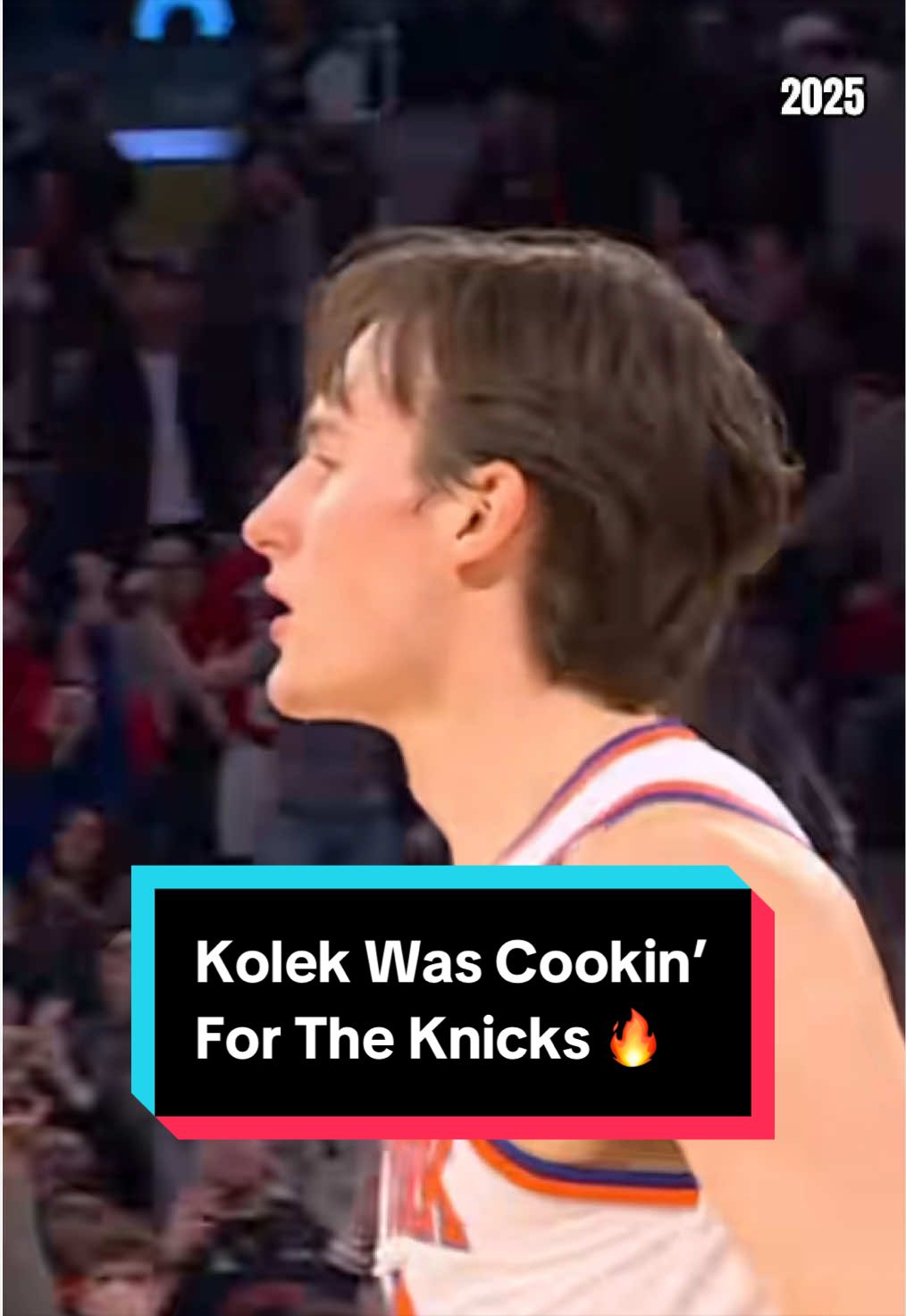 A look back at Tyler Kolek helping the Knicks make their comeback on NBA Xmas 🤝🎄 